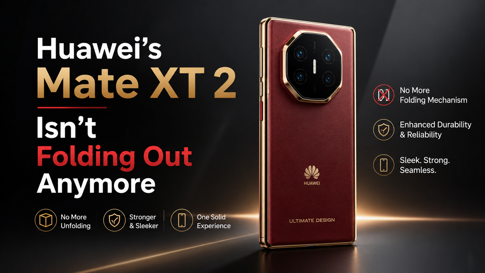 Huawei’s Mate XT 2 Isn’t Folding Out Anymore